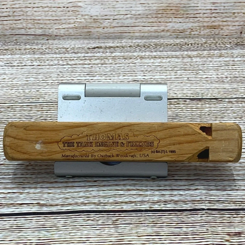 Thomas The Tank Engine Train Whistle Learning Curve Zany Brainy Wooden Toy‎